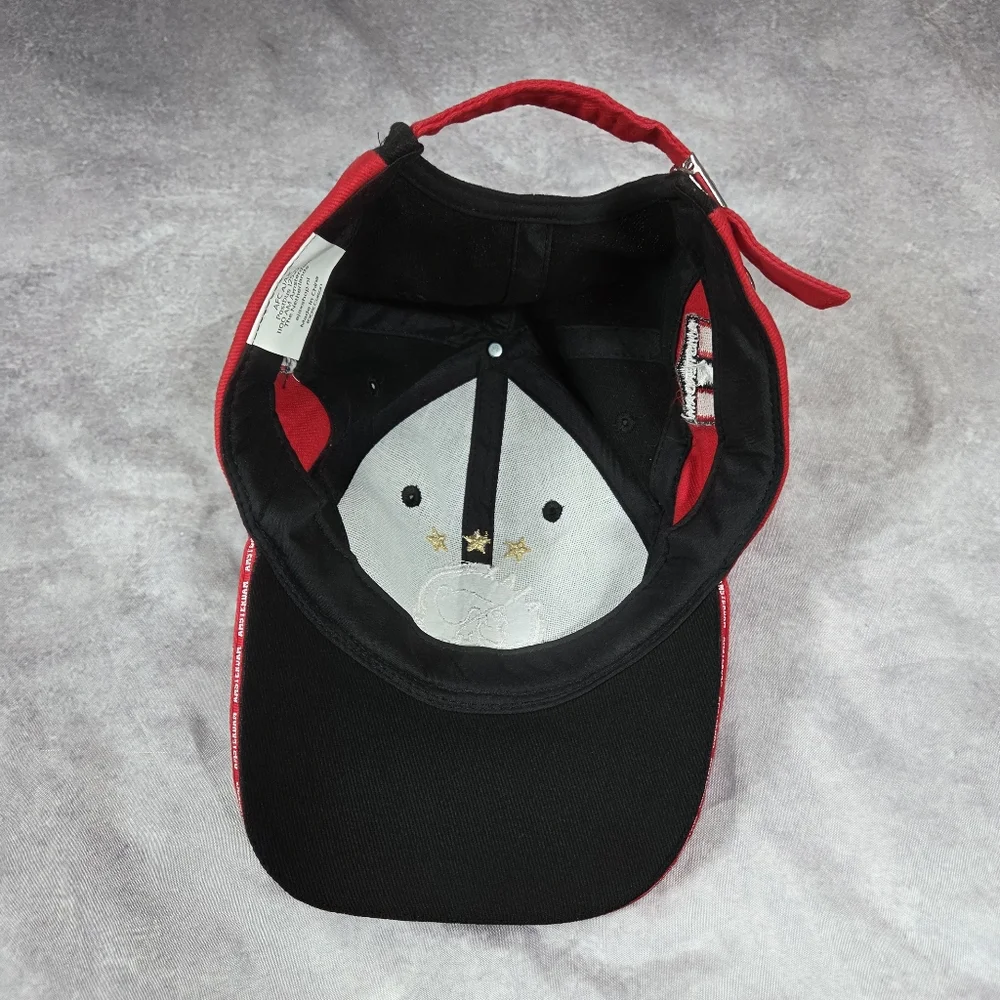 Ajax Amsterdam Soccer Unisex Black & Red Baseball Cap One Size Adjustable